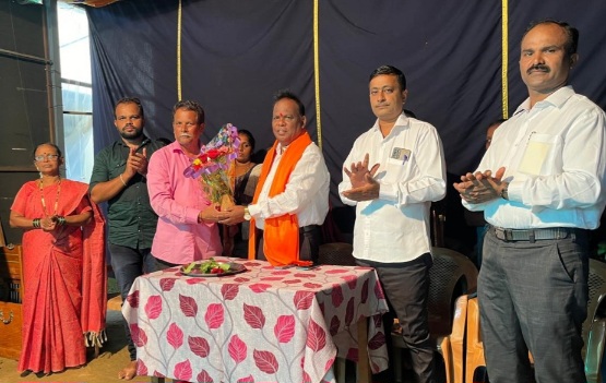 हुमारमळा-वालावल येथील रामेश्वर विद्यामंदिरचे भूमिपूजन