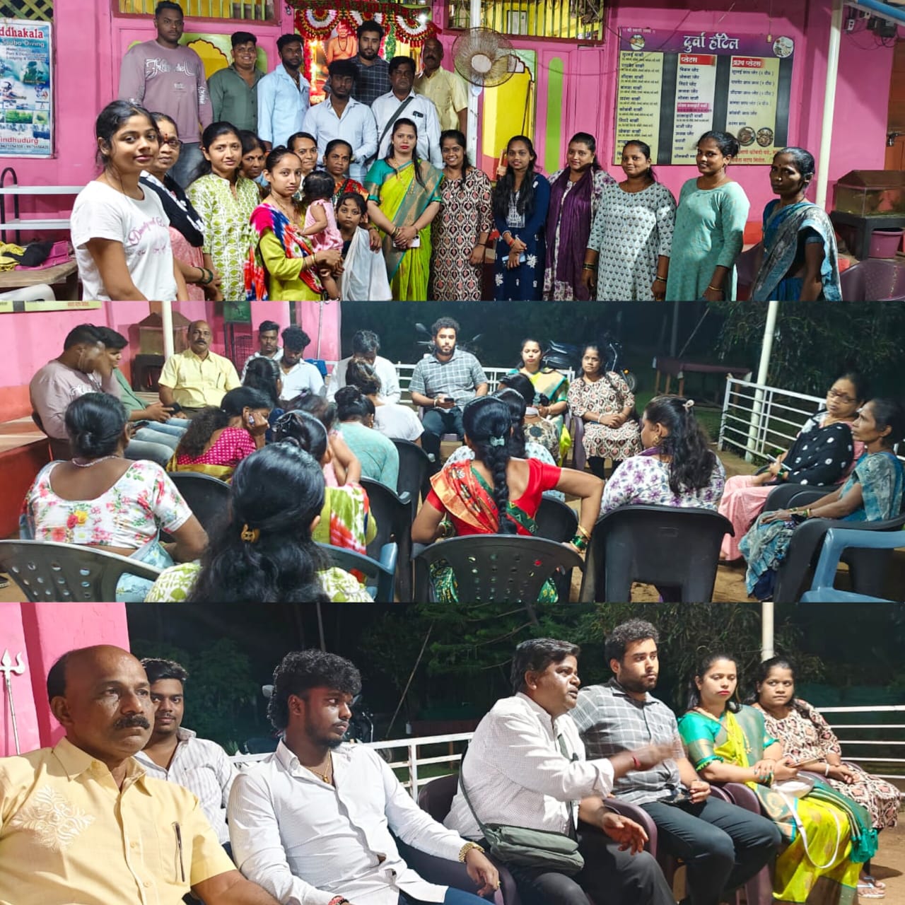 युवासेना पदाधिकाऱ्यांचा मालवण दौरा