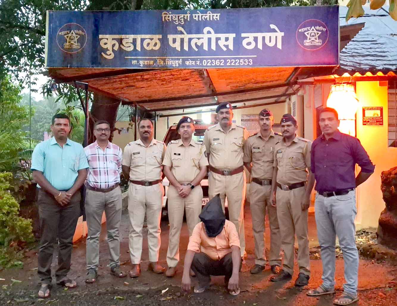 पत्नीचा खून करून फरारी संशयितास झारखंड मधून अटक