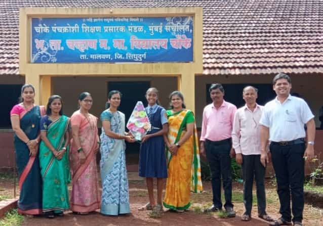 अनुष्का शिंदे हिची विभाग स्तरावर निवड
