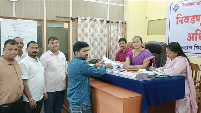 अजून एक वैभव नाईक कुडाळ मधून निवडणुक रिंगणात