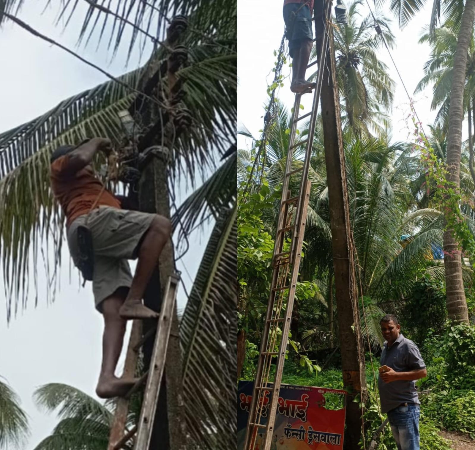 गवंडीवाडा येथील युवासेनेचे सेवाकार्य