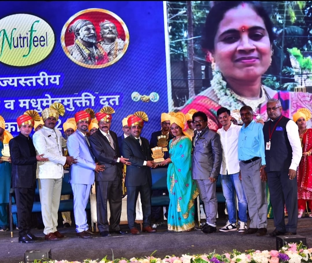 मालवण माजी नगरसेविका पूजा करलकर यांना राज्यस्तरीय व्यसनमुक्ती व मधुमेहमुक्ती दूत पुरस्कार प्रदान