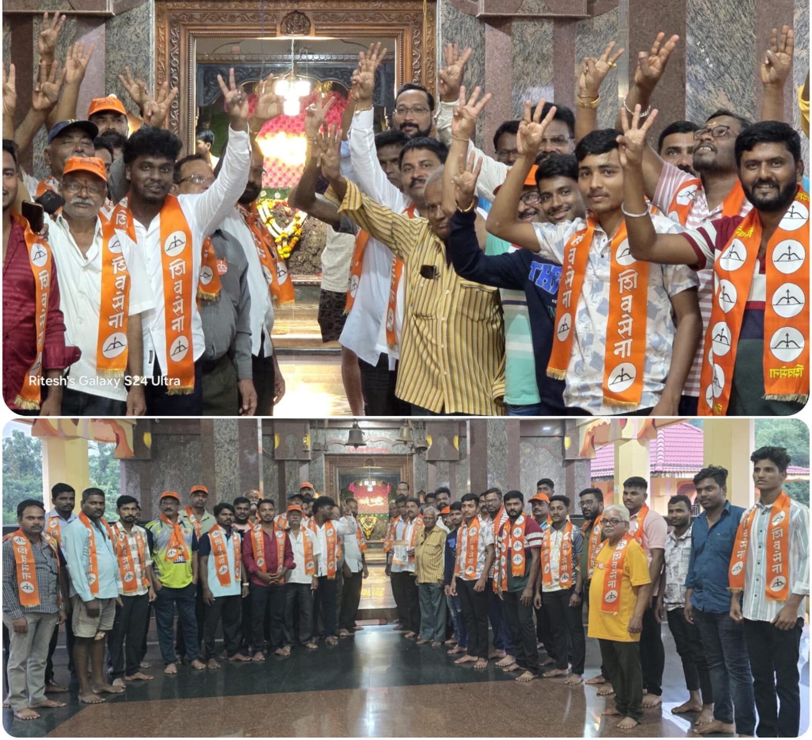 चौके येथे निलेश राणे यांच्या प्रचाराचा झंजावात