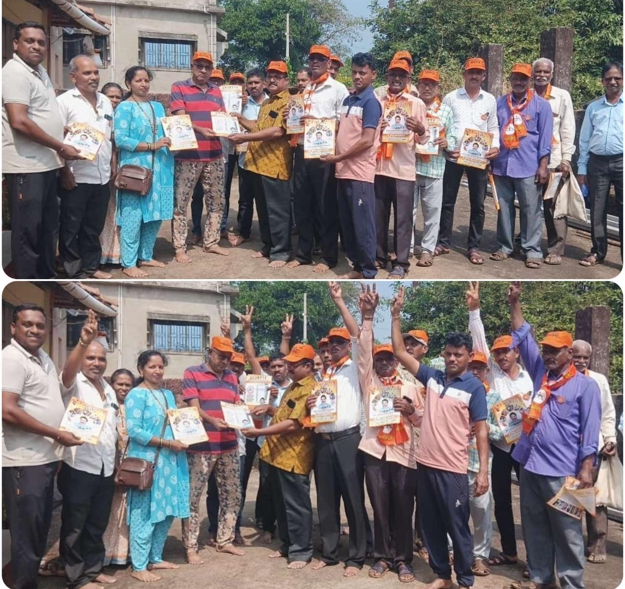 आनंदव्हाळ कर्लाचाव्हाळ गावातून निलेश राणे यांना मोठे मताधिक्य देण्याचा निर्धार