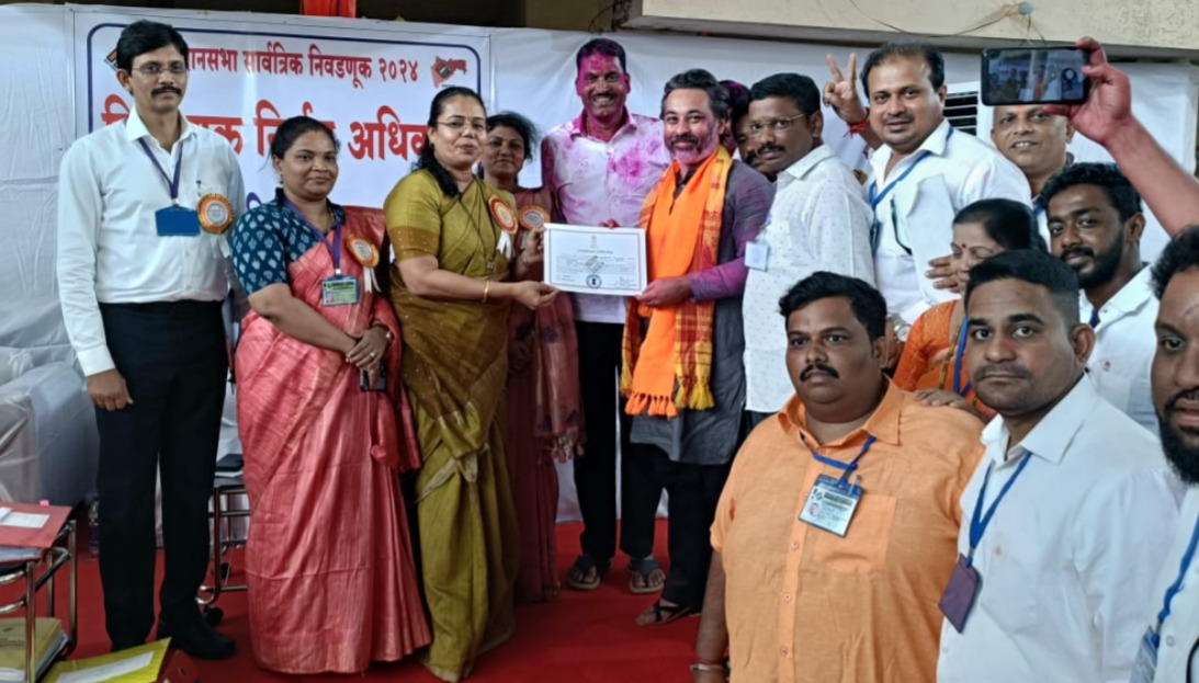 कुडाळ- मालवण मधून निलेश राणे ८ हजार १७६ मतांनी विजयी