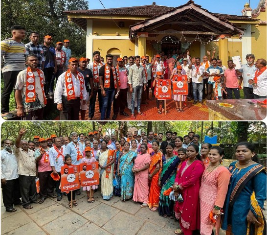 निलेश राणे यांना सर्वात मोठे मताधिक्य सर्जेकोट गावातून देण्याचा ग्रामस्थांचा निर्धार