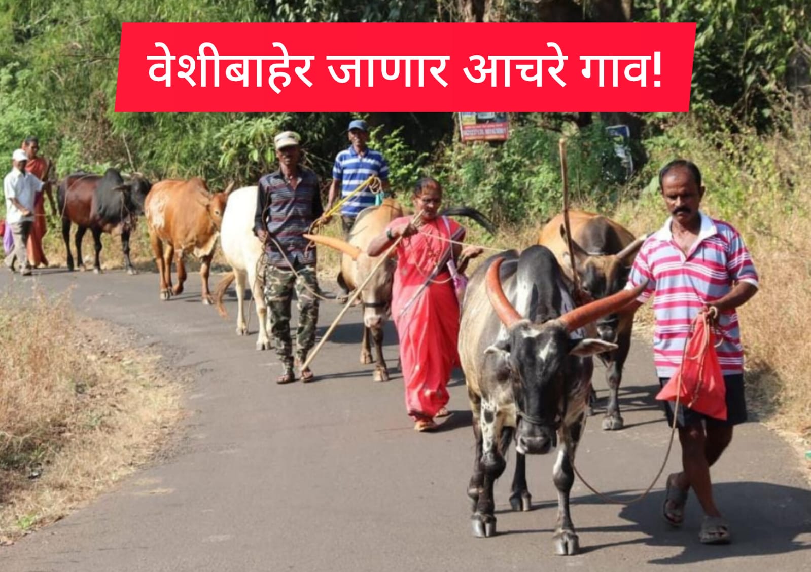 वेशीबाहेर जाणार आचरे गाव!