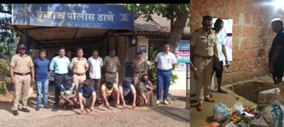 हिर्लोक मध्ये जादूटोणा आणि अघोरी पूजेवर पोलिसांची कारवाई