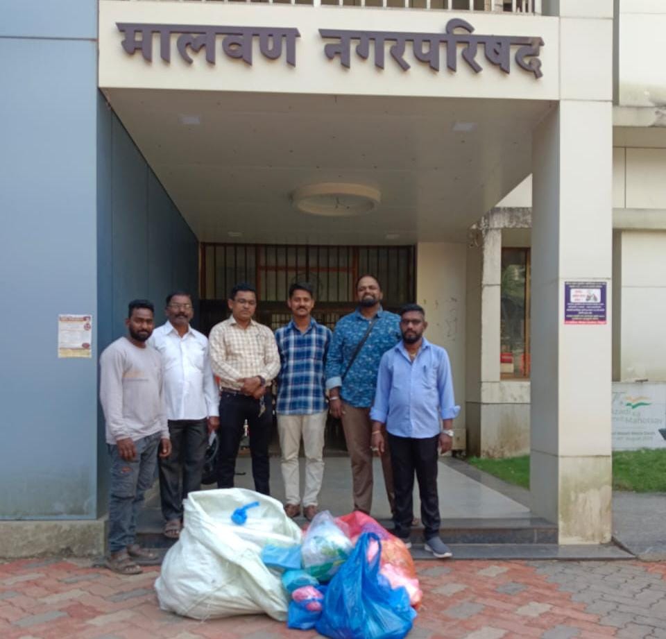 मालवण शहरात नगरपरिषदेची धडक कारवाई