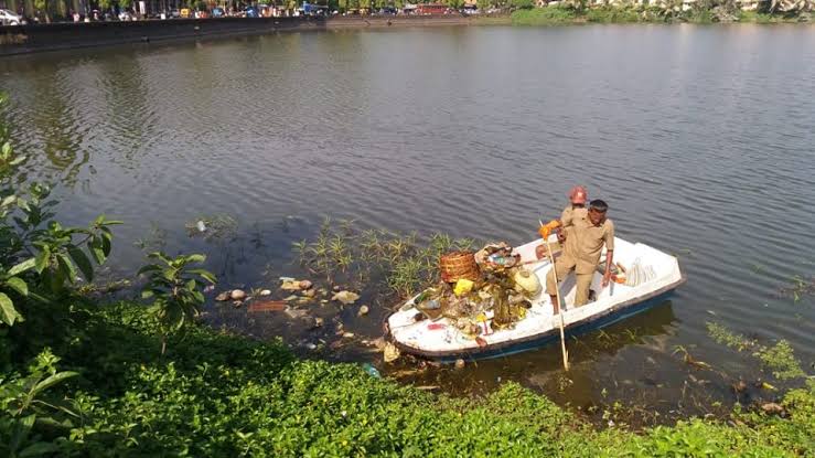 अखेर मोती तलावाचे ग्रहण संपले