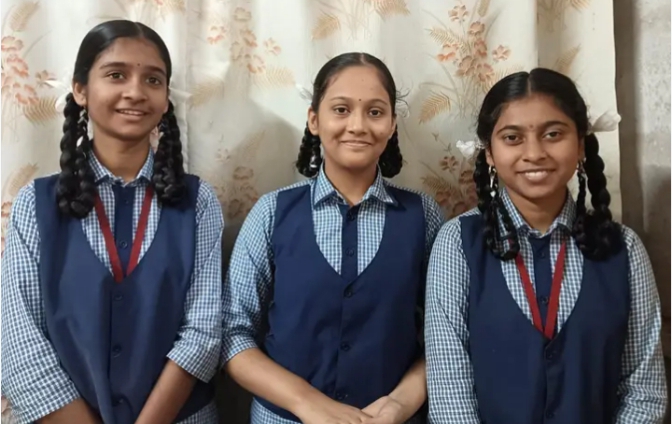 न्यू इंग्लिश स्कूलच्या कु.वैभवी, कु.प्रणालीसह कु.ईशाचे वक्तृत्व स्पर्धेत यश