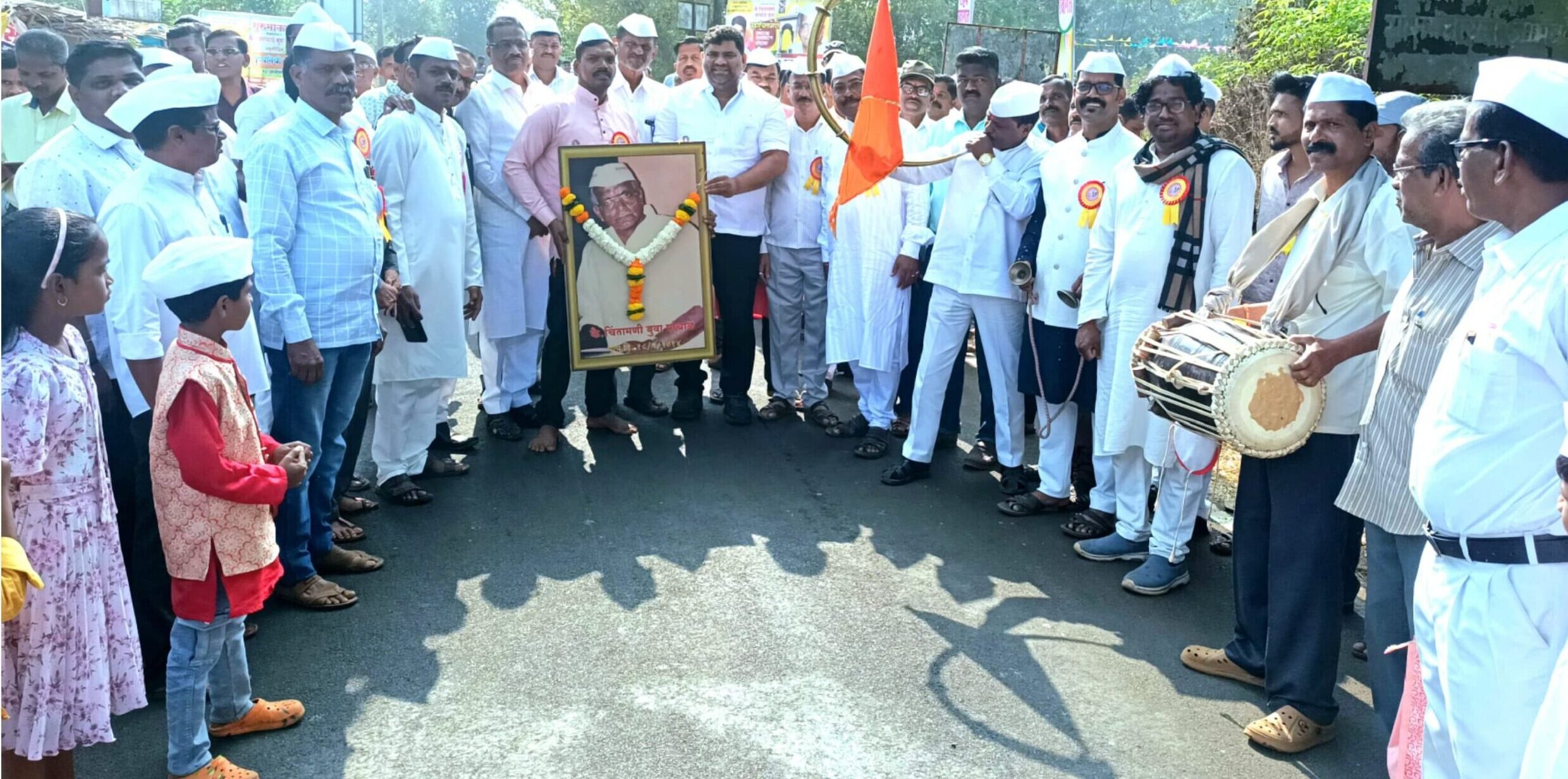 भरणी येथे स्वरचिंतामणी स्मारक अनावरण कार्यक्रमास वैभव नाईक, सतीश सावंत यांची भेट