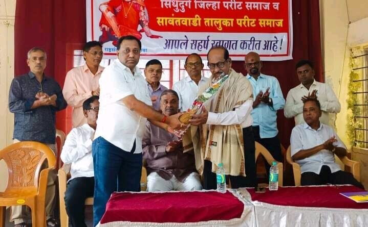 परीट समाज जिल्हाध्यक्षपदी दिलीप भालेकर यांची निवड