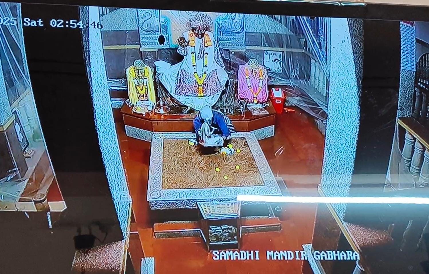 पिंगुळीच्या राऊळ महाराज मठात धाडसी चोरी