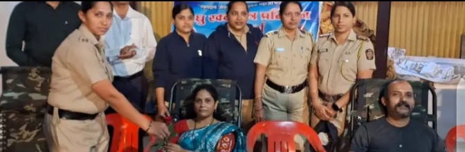 बांदा पोलीस स्टेशन व सिंधुरक्तमित्र प्रतिष्ठान आयोजित रक्तदान व आरोग्य शिबिराला उत्स्फूर्त प्रतिसाद