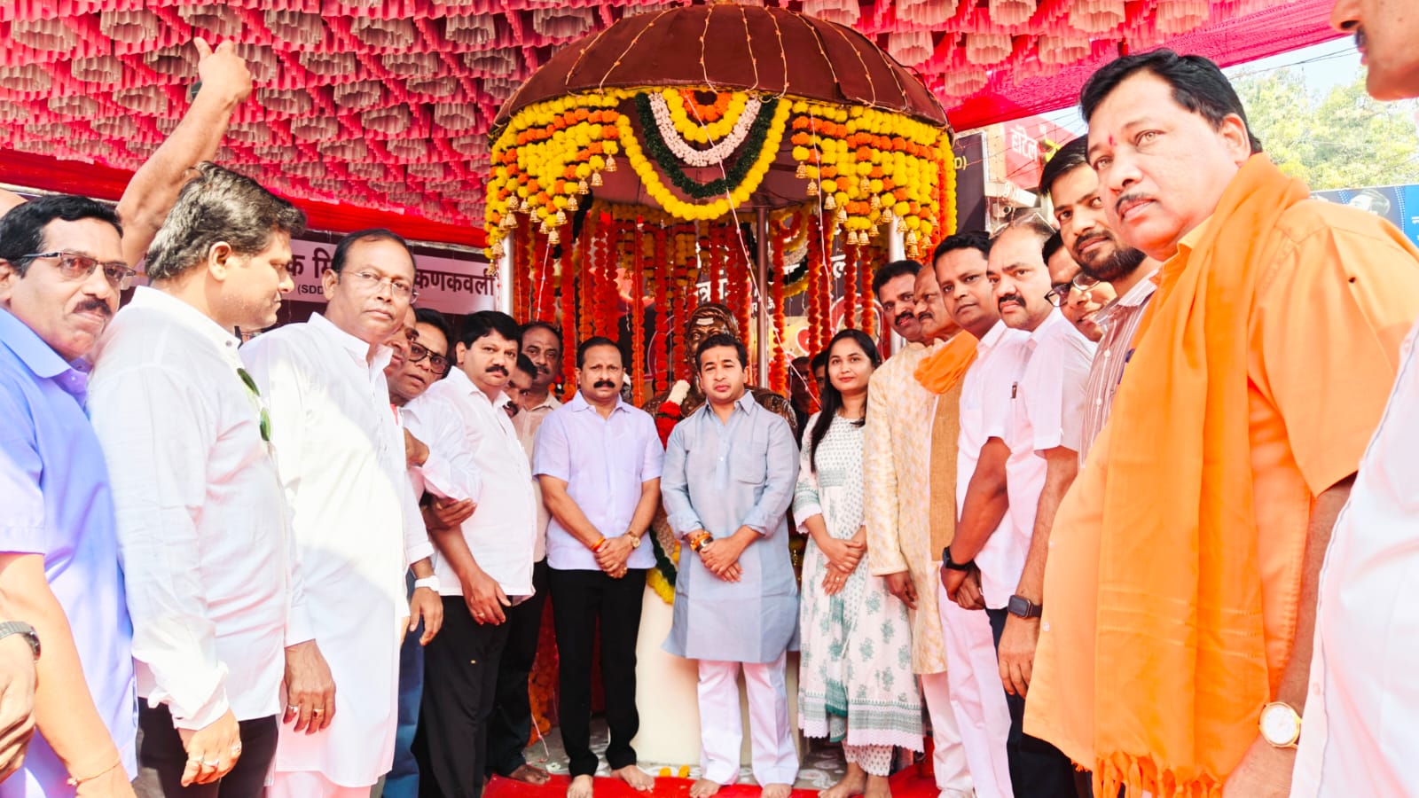 देशात, राज्यात आणि सिंधुदुर्ग जिल्ह्यात, छत्रपती शिवाजी महाराजांच्या विचारानेच कारभार : मंत्री नितेश राणे