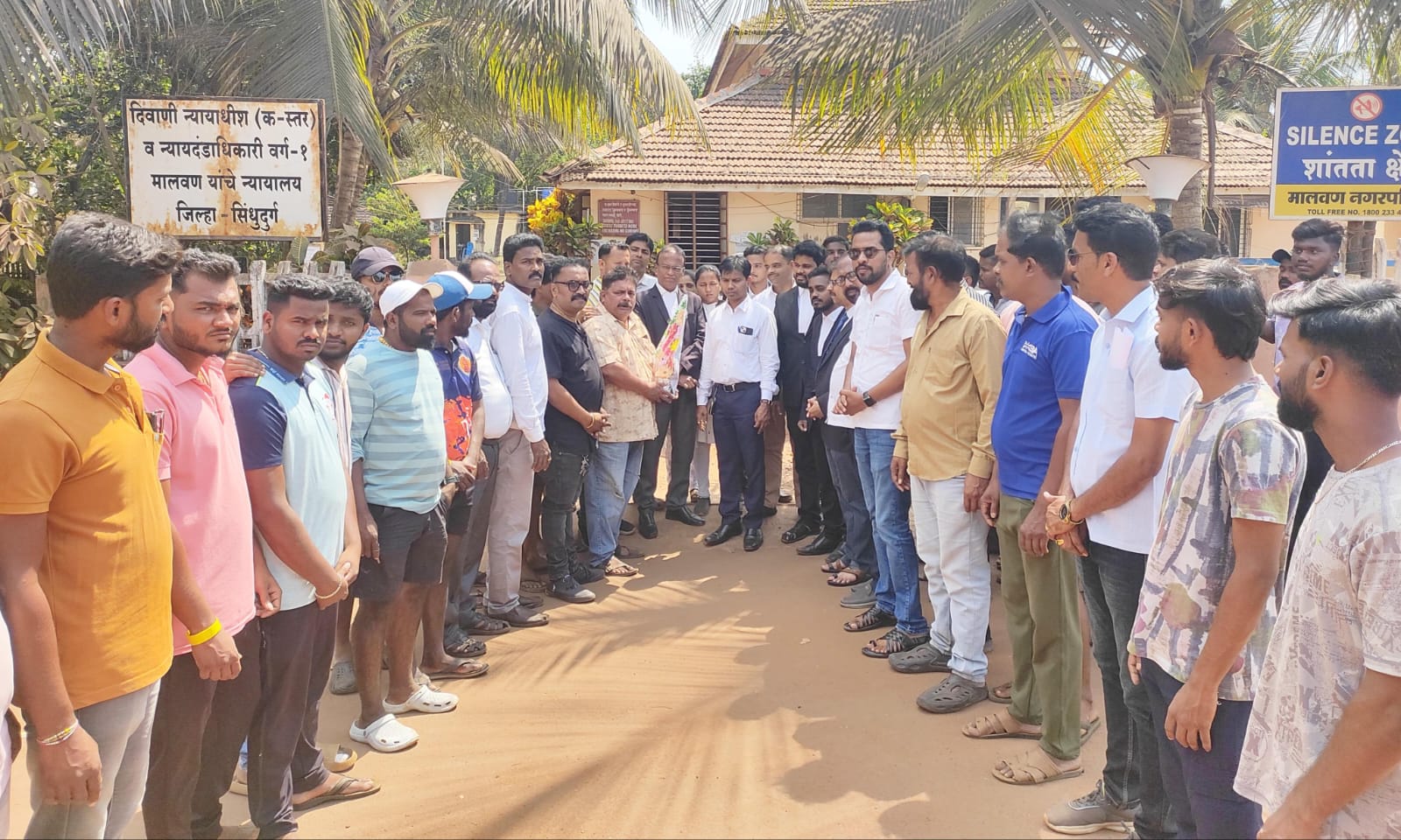 मालवणातील वकिलांचे सकल हिंदू समाज मालवणने मानले आभार