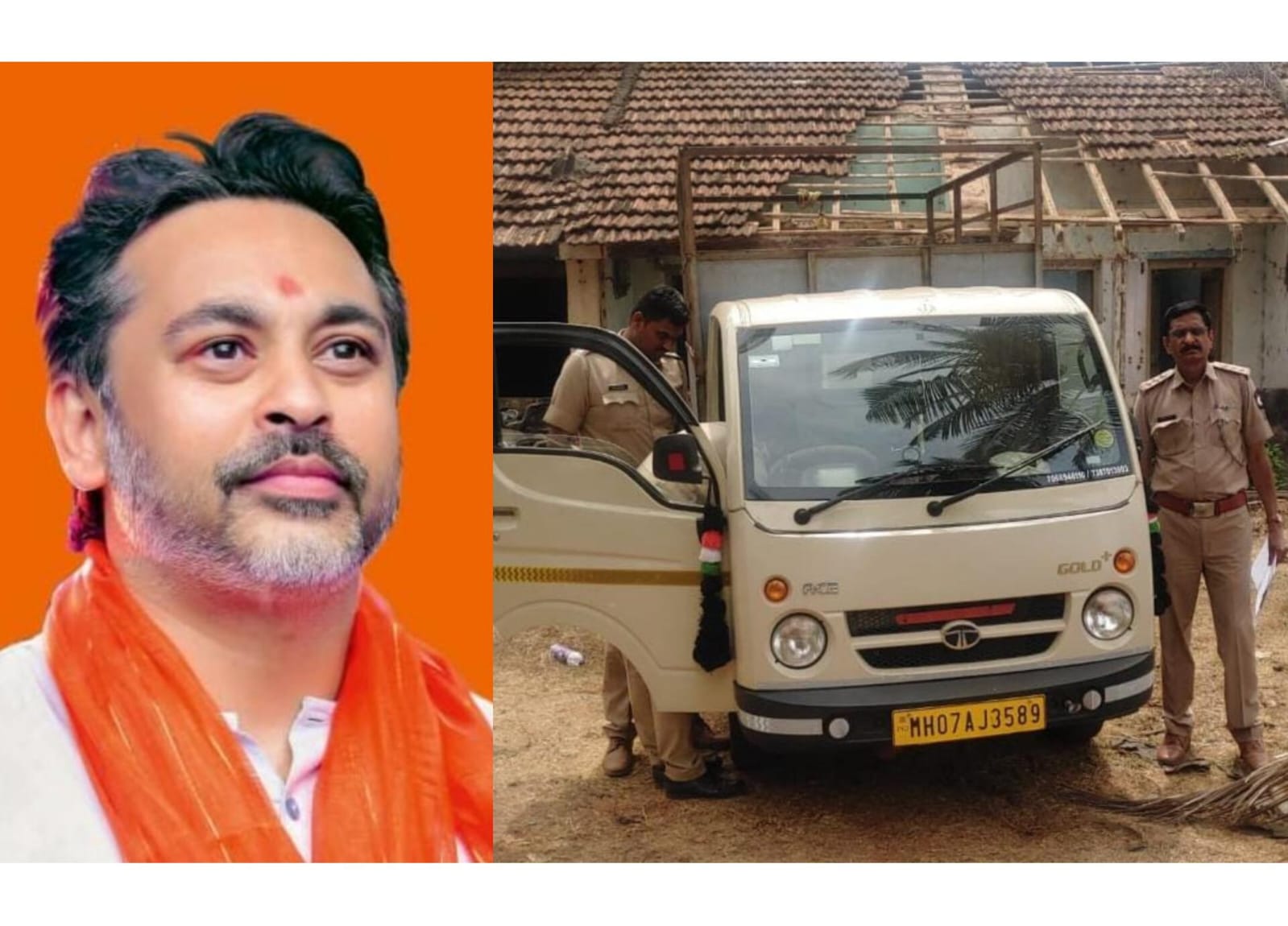 देशविरोधी भुमिका घेणाऱ्या परप्रांतीय मुस्लिम भंगार व्यवसायिकाची अनधिकृत गाडी जप्त