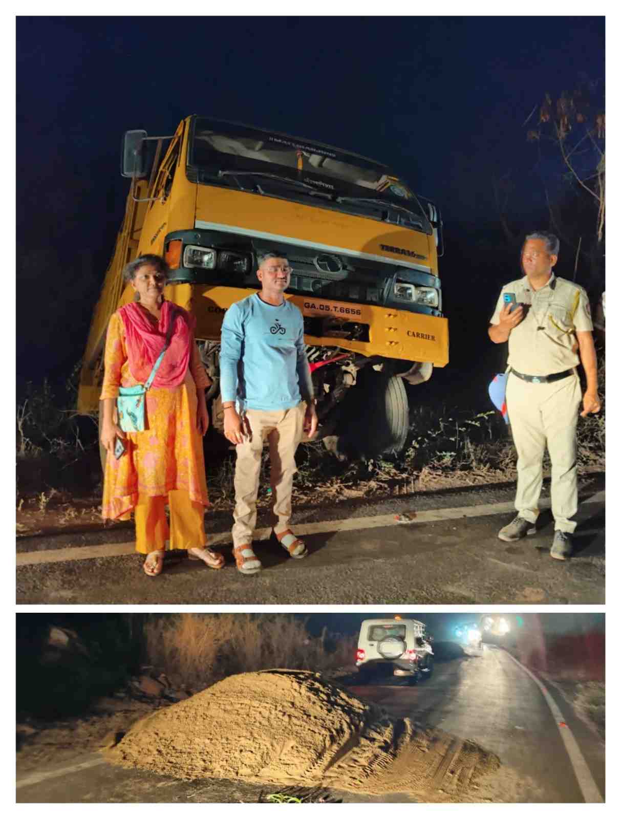 अनधिकृत वाळू वाहतूक डंपरवर धडक कारवाई