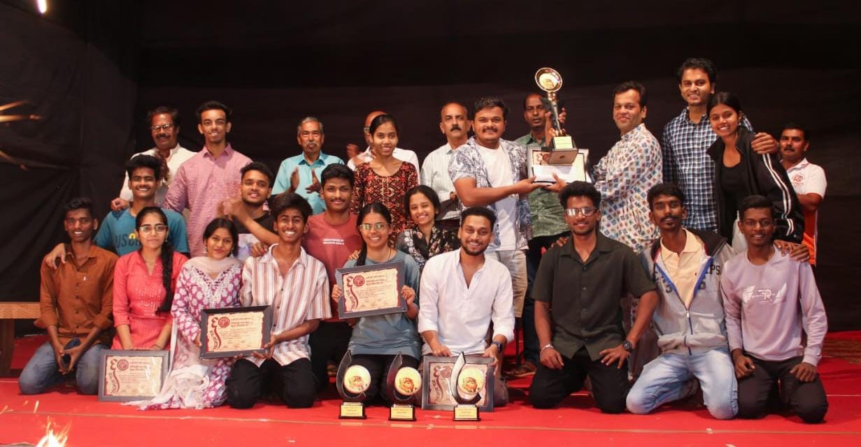 आंगणेवाडी नाट्यमंडळ हिरक महोत्सवी वर्षानिमित्त आयोजित  एकांकिका महोत्सव संपन्न