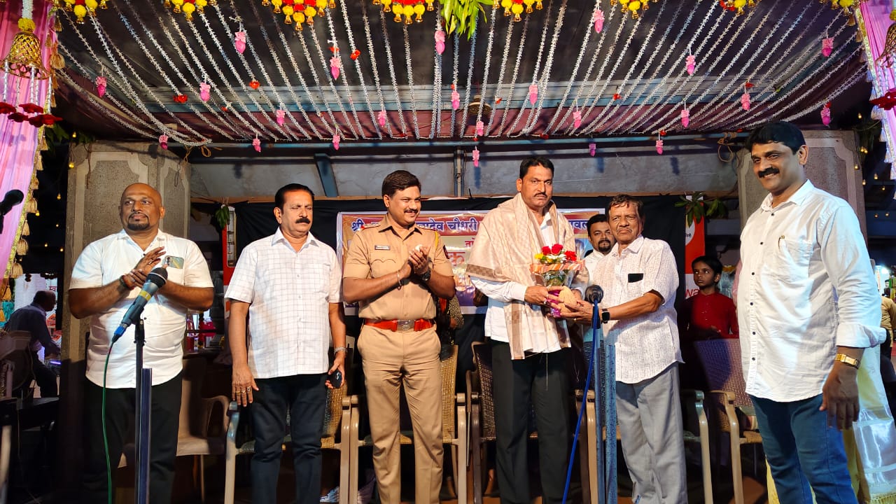 श्रीम. मनोरमा चौधरी ट्रस्टतर्फे मान्यवरांचा सत्कार