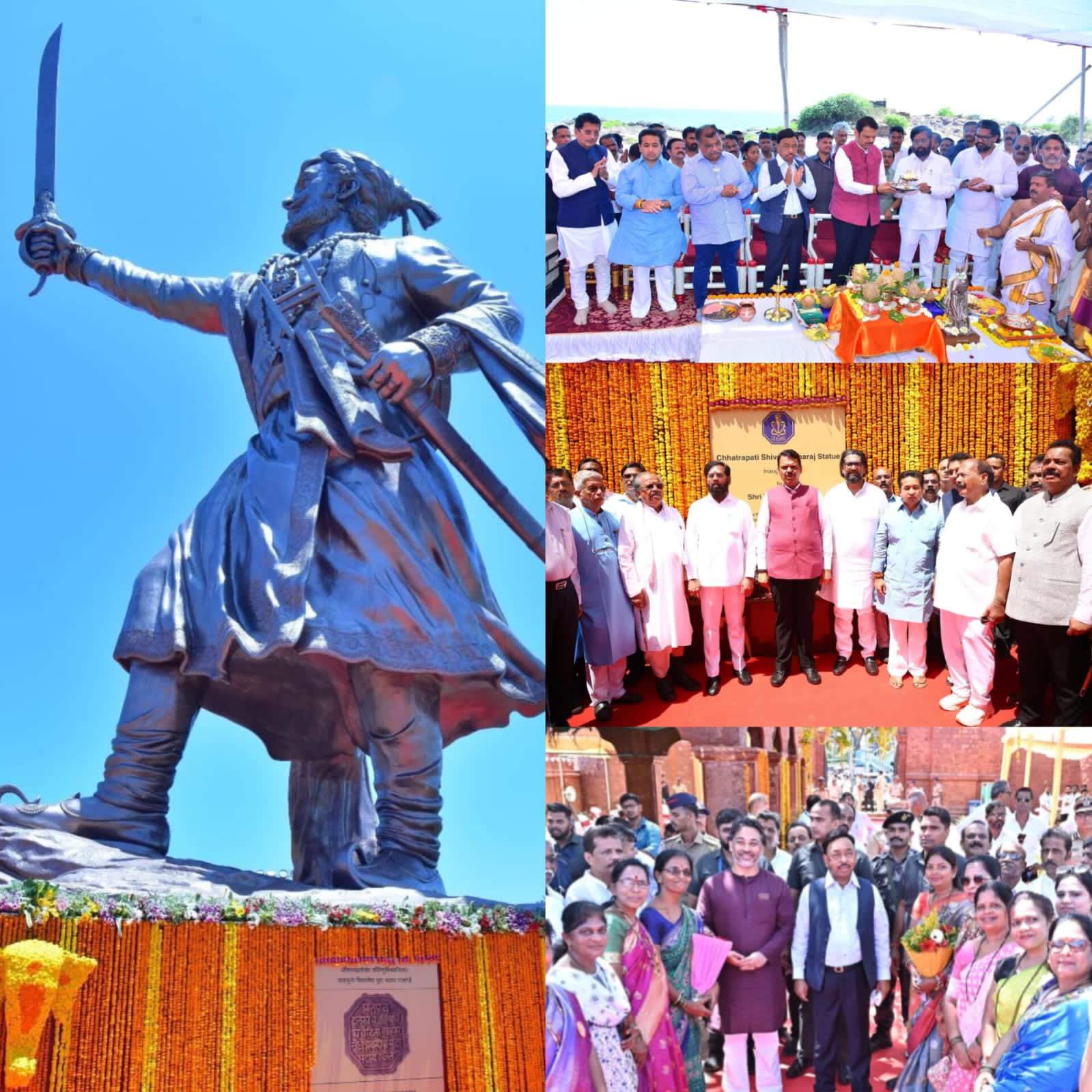 राजकोट | त्याच तेजाने, स्वाभिमान आणि भव्यतेने छत्रपती शिवरायांचा पुतळा साकार झाला!