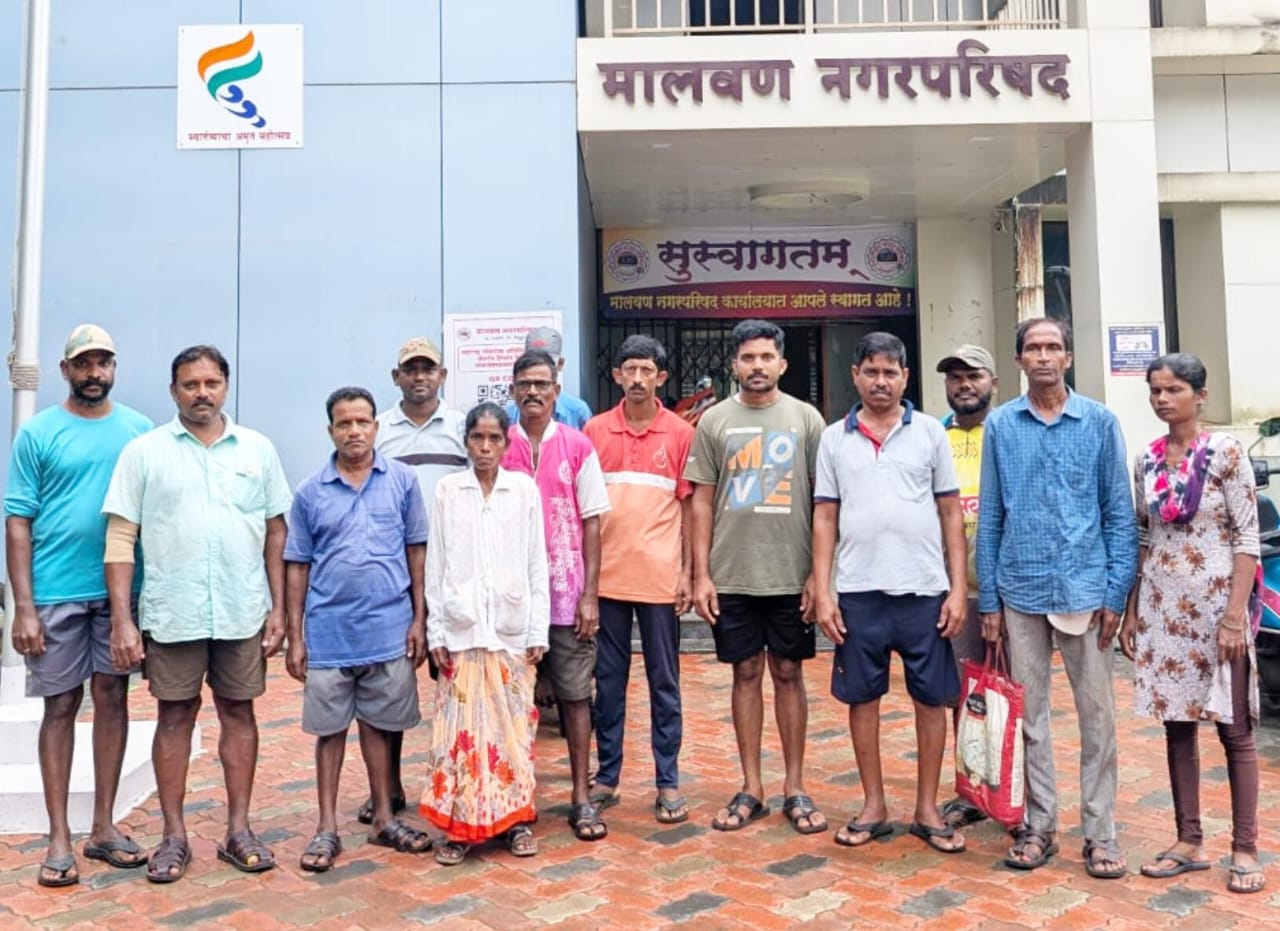 कंत्राटी कामगारांचे काम बंद...