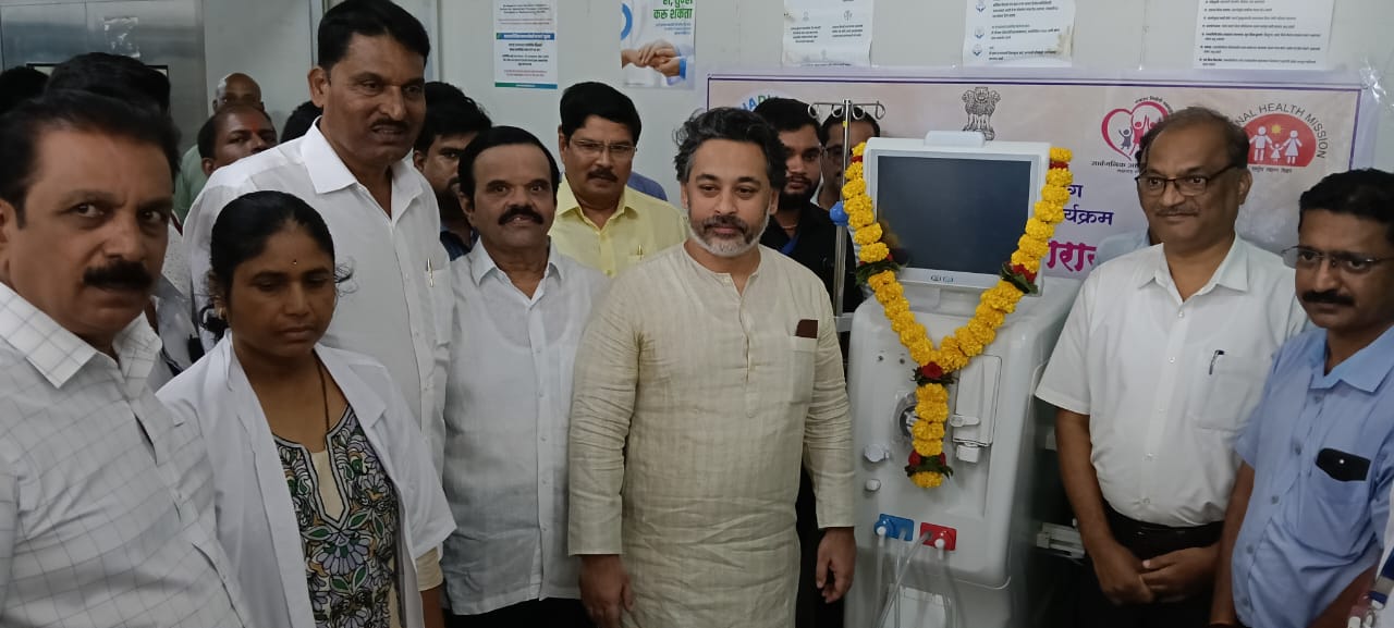 कुडाळ महिला रुग्णालयात किडनी डायलेसिस केंद्राचे लोकार्पण