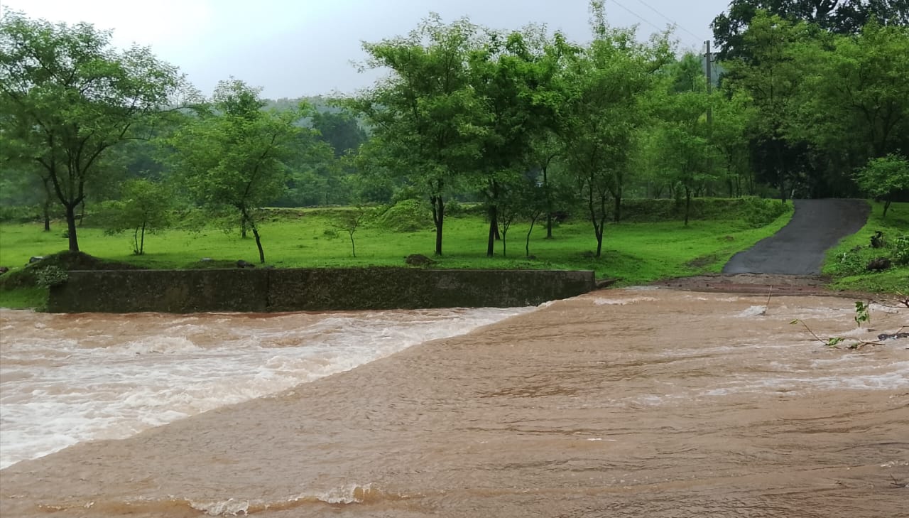 वैभववाडी तालुक्यात पावसाची जोरदार बॕटींग