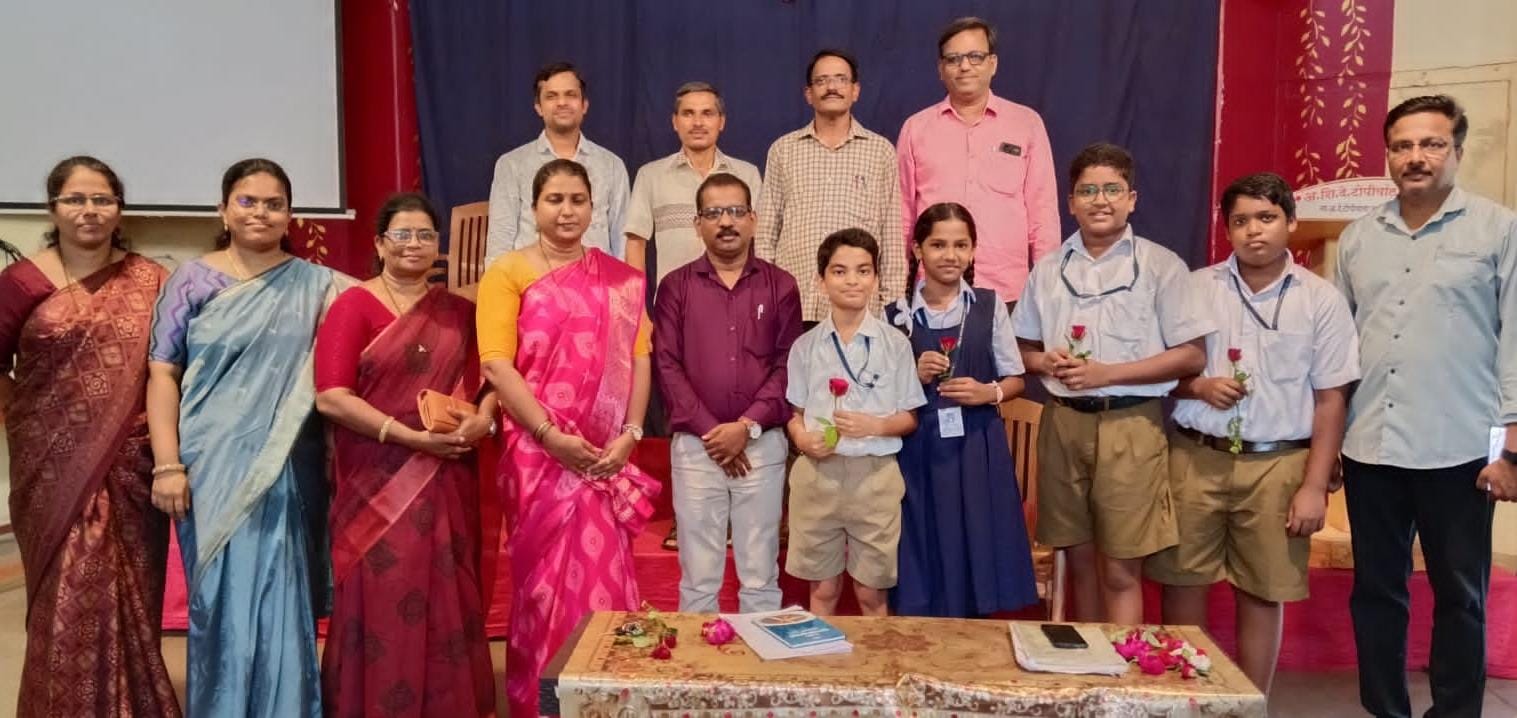 स्कॉलरशिप परीक्षेत अनंत शिवाजी देसाई टोपीवाला हायस्कूलच्या चार विद्यार्थ्यांचे उल्लेखनीय यश