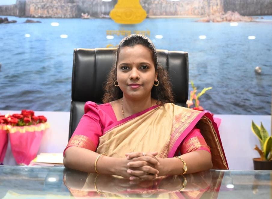 तृप्ती धोडमिसे यांनी स्वीकारला सिंधुदुर्ग जिल्हाधिकारी पदाचा कार्यभार