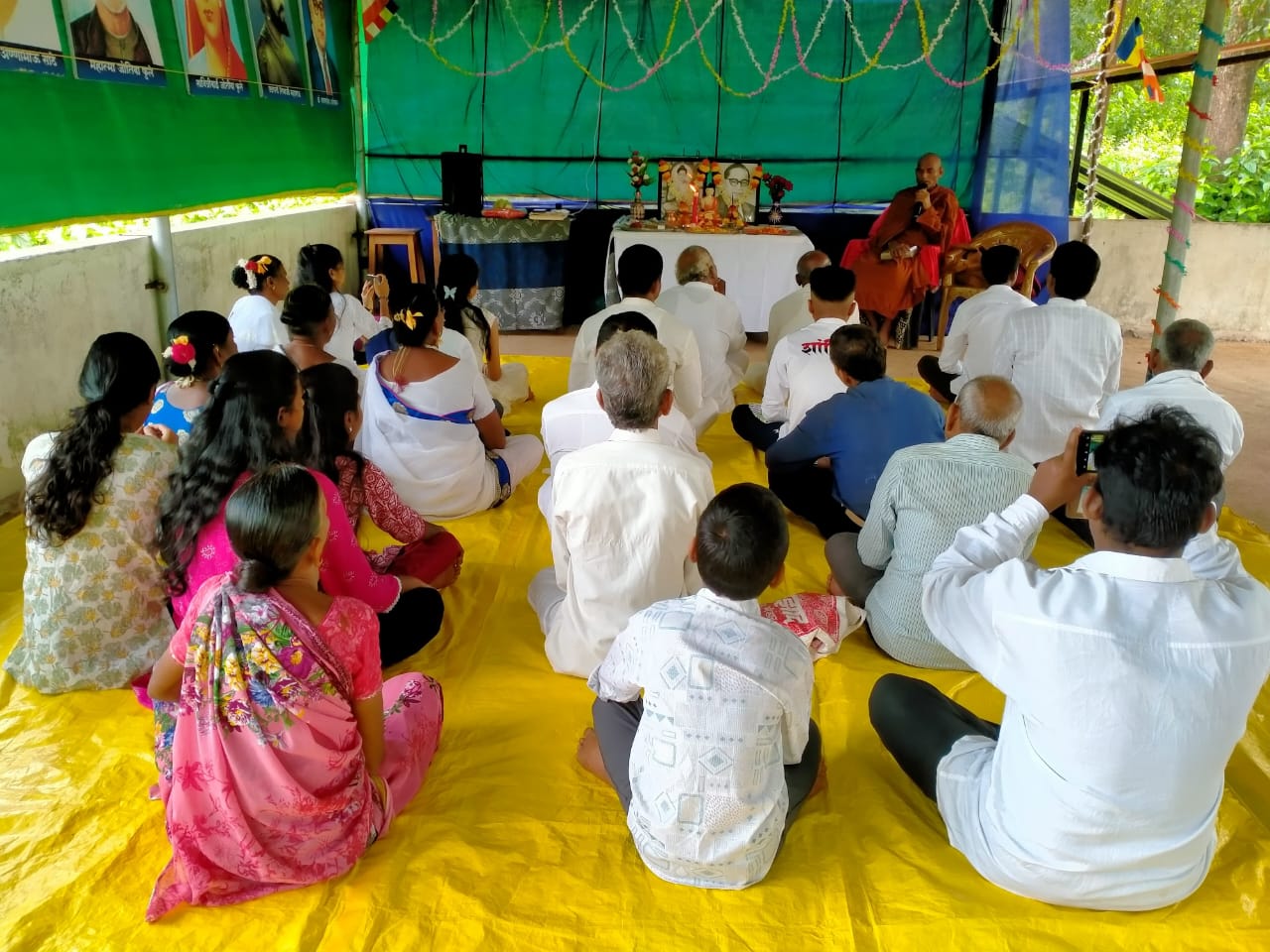 खोटले येथे वर्षावास कार्यक्रम संपन्न….