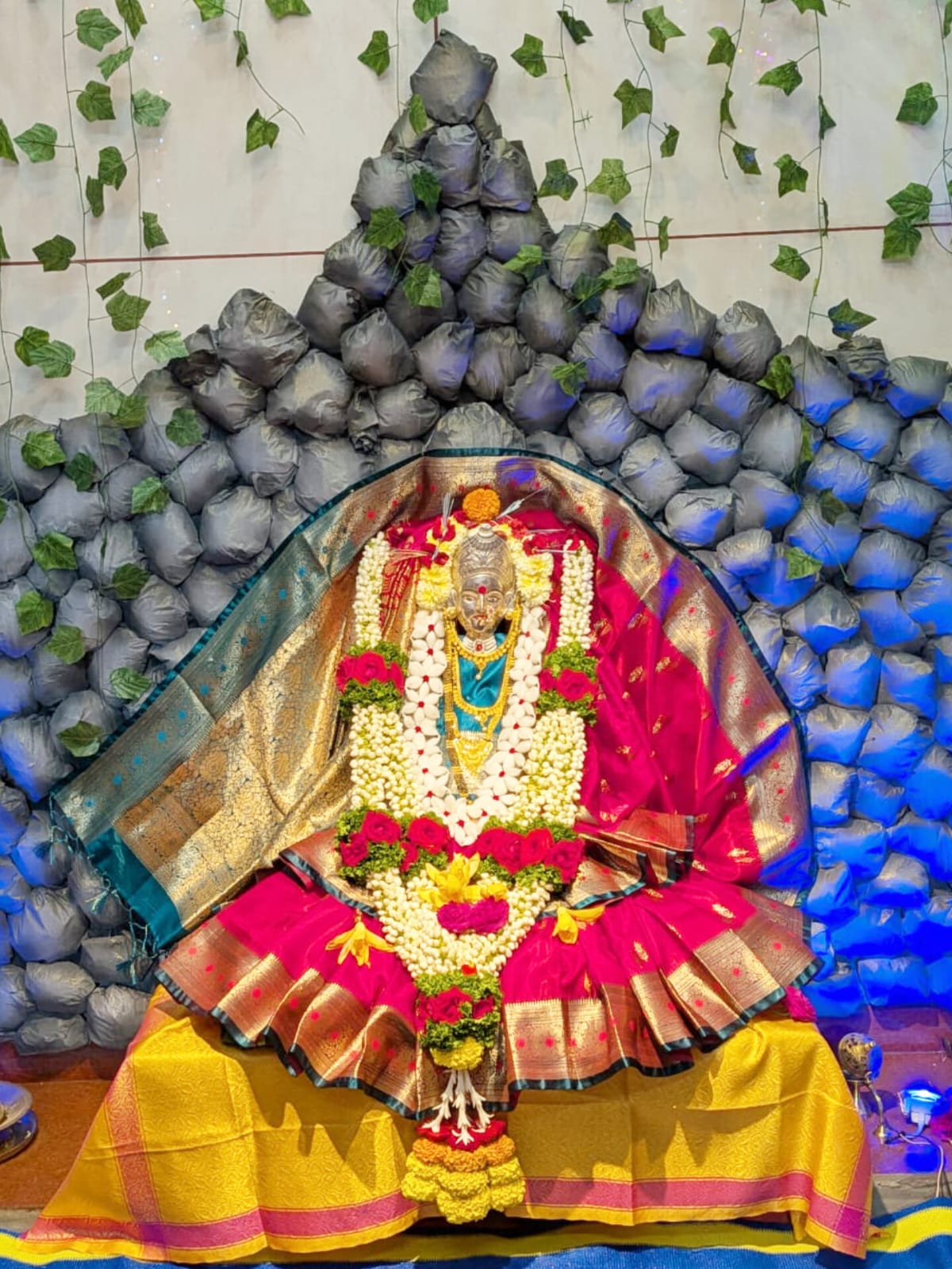 श्री जरीमरी देवी मंदिरातील नवरात्रोत्सव…