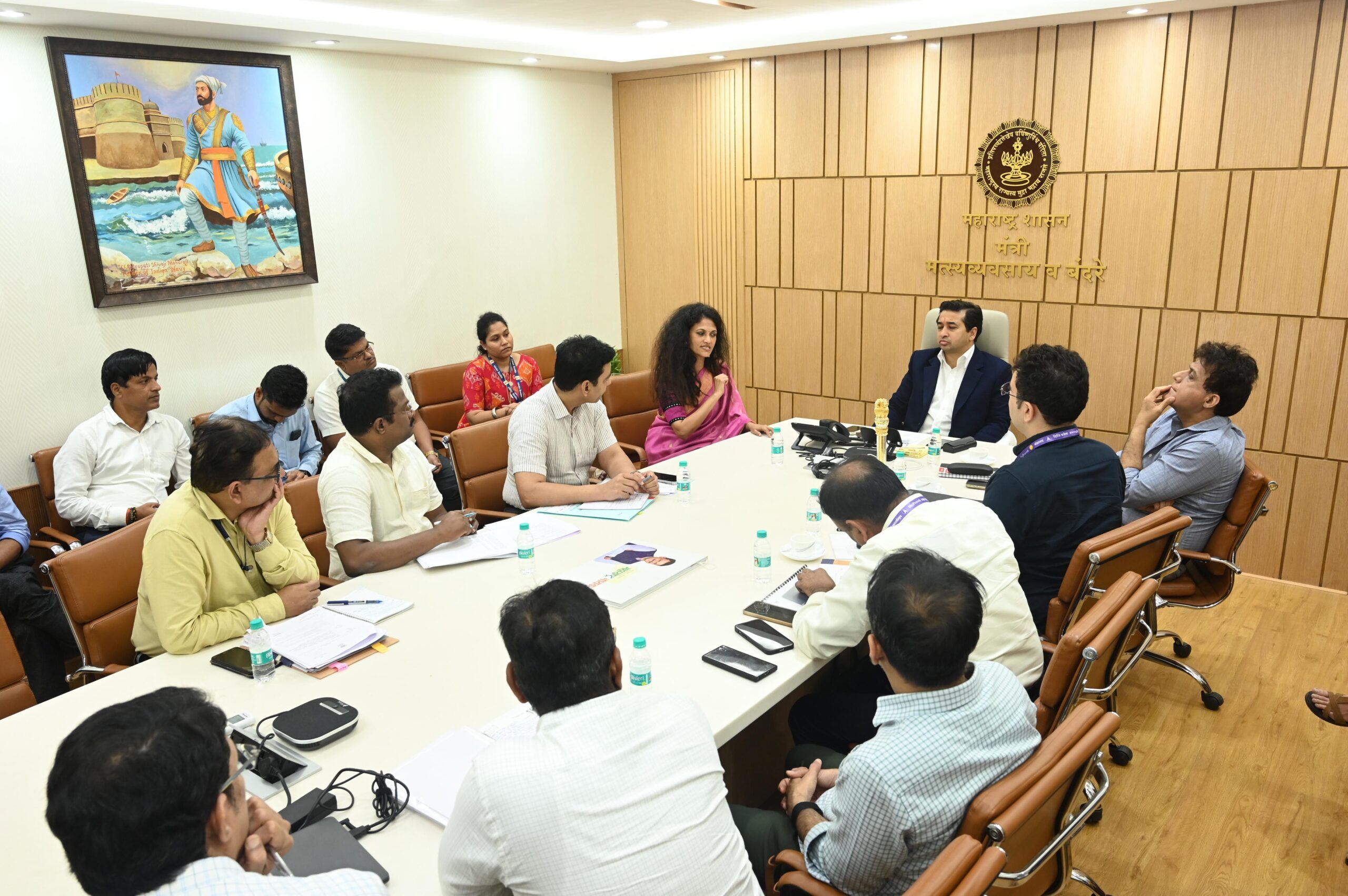 चिपी मुंबई विमानसेवा तातडीने सुरू करण्याबाबत परवानग्या आणि प्रक्रिया लवकरात लवकर पूर्ण करा : पालकमंत्री नितेश राणे