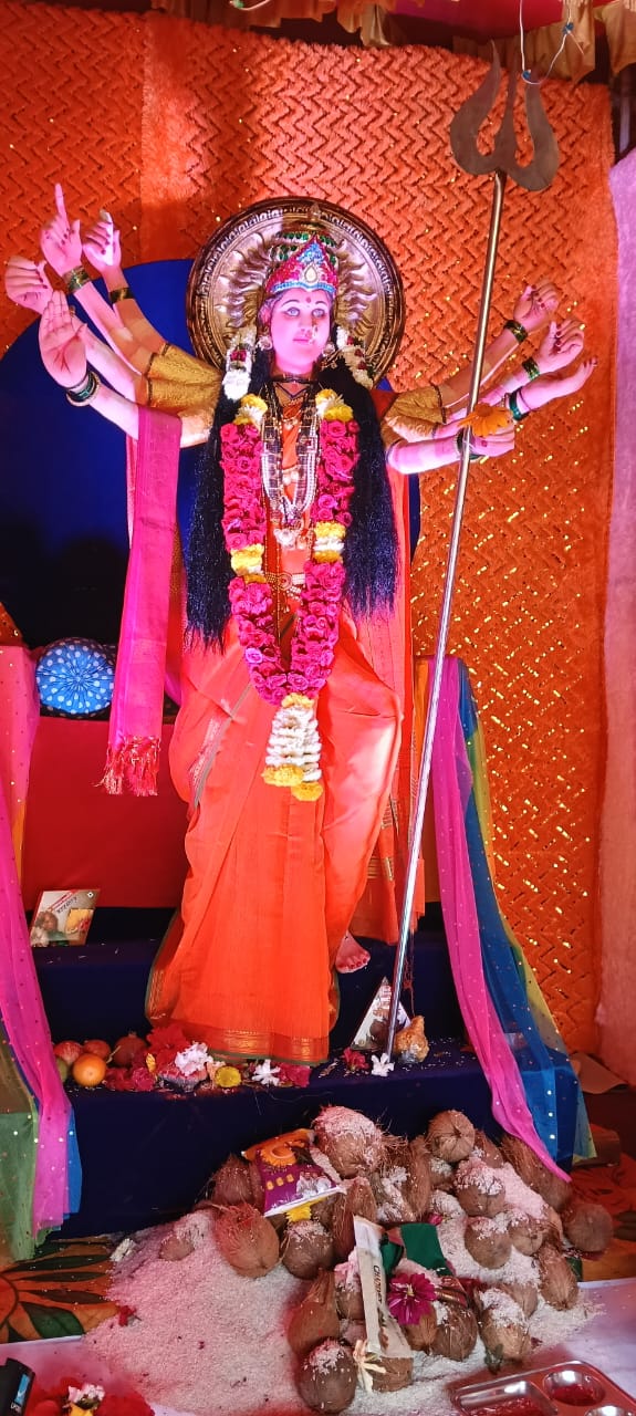 श्री शांतादुर्गा सांस्कृतिक कला क्रीडा मंडळ वडाचापाट, पाटकर वाडी आयोजित नवरात्र उत्सव उत्साहात