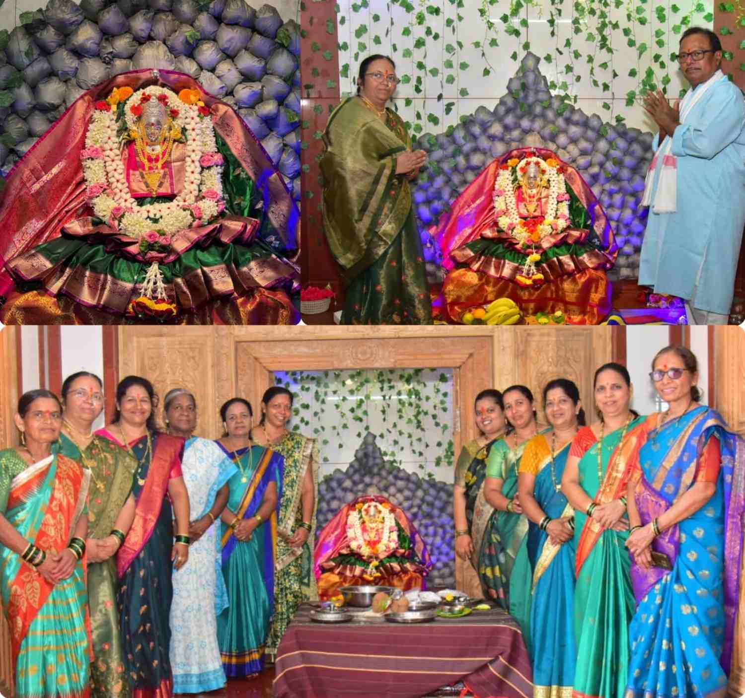 श्री जरीमरी देवी मंदिरातील नवरात्रोत्सव | पाचवा दिवस देवीचे मनमोहक रूप