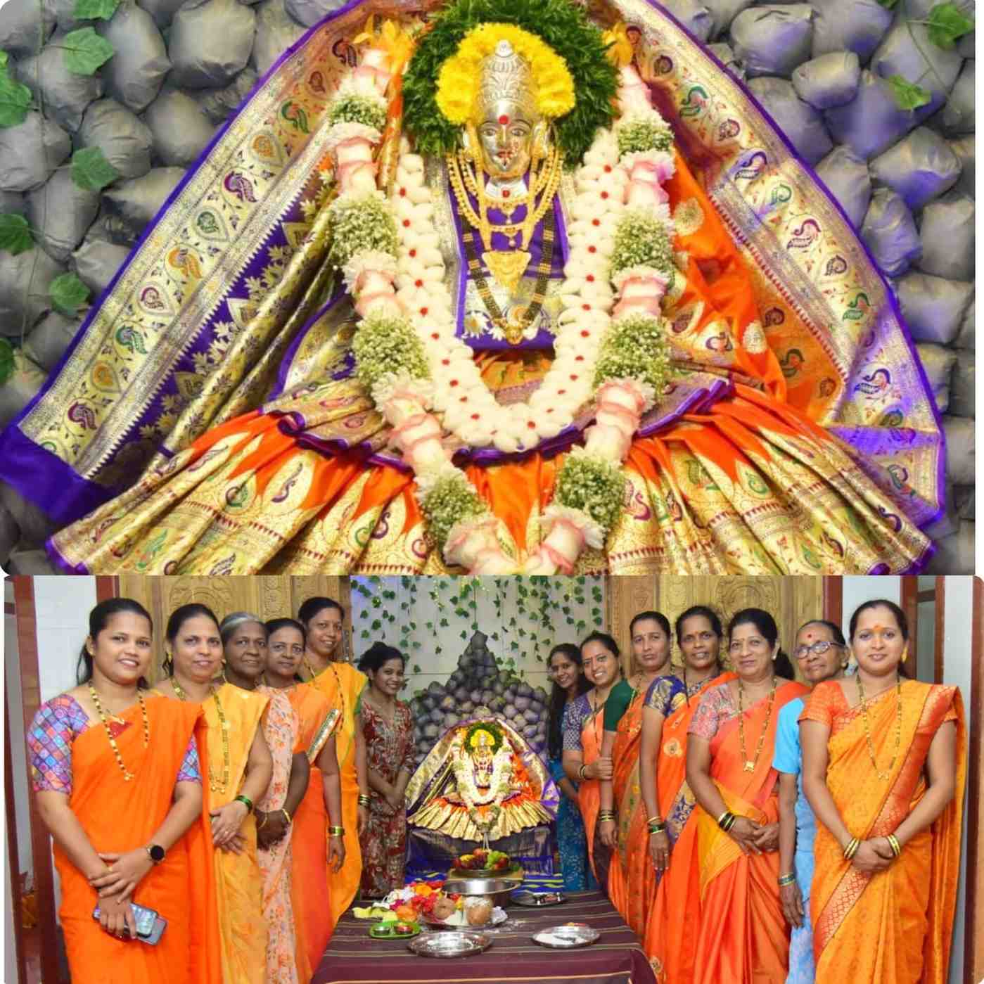 श्री जरीमरी देवी मंदिरातील नवरात्रोत्सव | सातवा दिवस देवीचे मनमोहक रूप