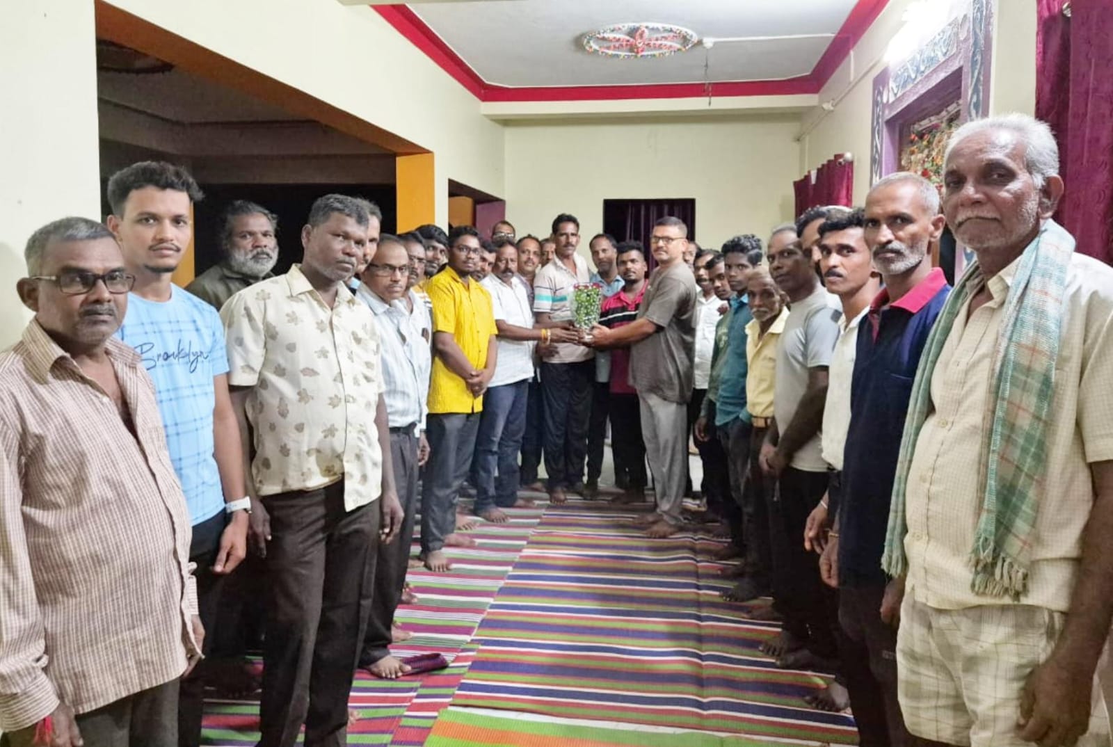 शिवसेना ओवळीये शाखाप्रमुख पदी धनंजय निर्गुण यांची नियुक्ती