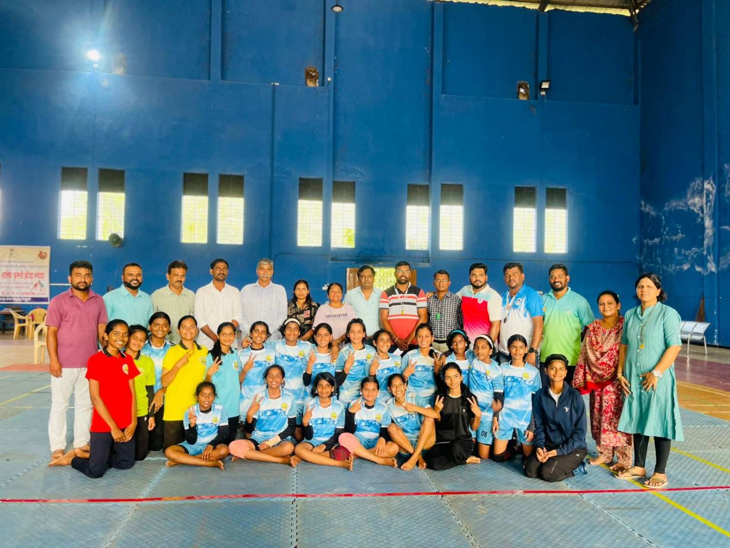 जय गणेश इग्लिश मिडिअम स्कूल चे जिल्हा स्तरीय शालेय कबड्डी स्पर्धेत यश