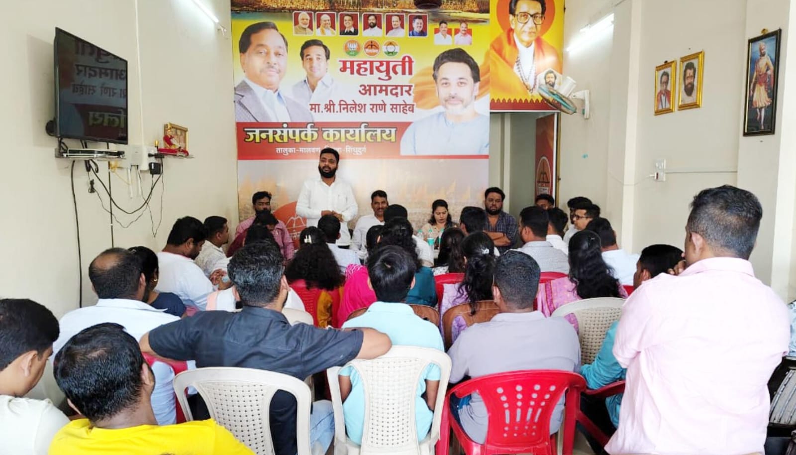 आगामी निवडणुकीत संघटनात्मक जबाबदारी पार पाडण्यासाठी युवासेना सज्ज : युवासेना जिल्हाप्रमुख संग्राम साळसकर