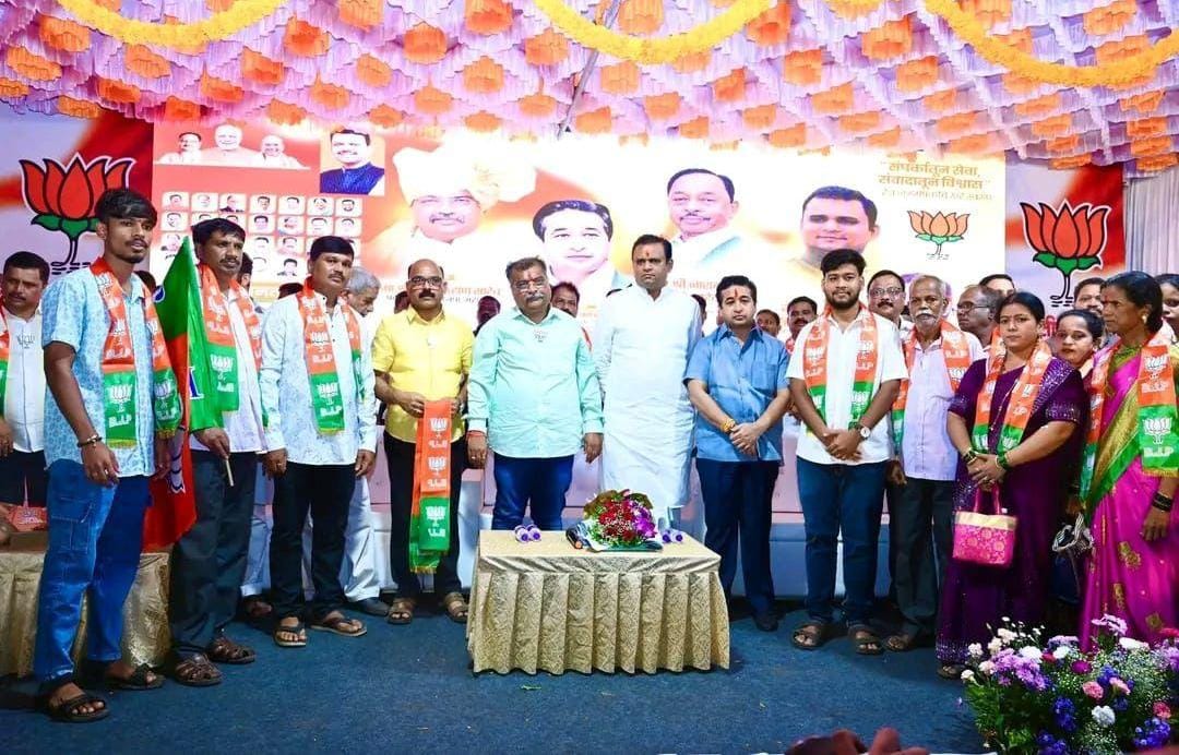 Bjp | रामगड सरपंच शुभम विष्णू मटकर यांचा भाजप मध्ये प्रवेश