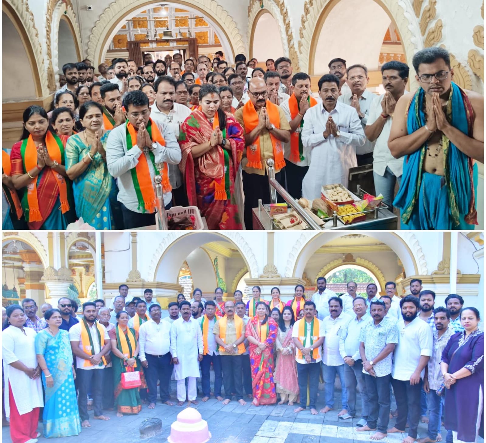 भाजपा उमेदवारांच्या प्रचाराचा शुभारंभ !