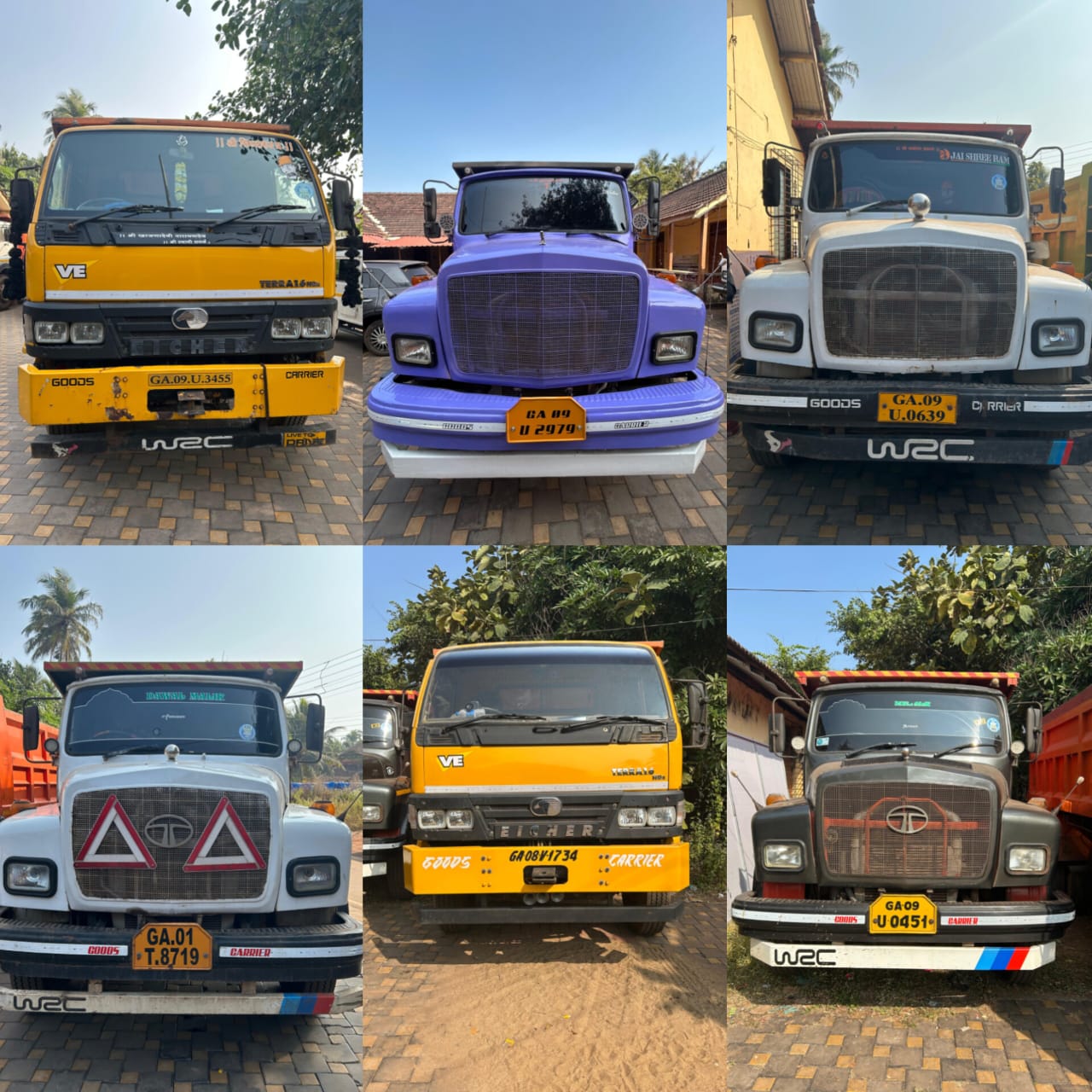 अनधिकृत वाळू वाहतूक करणारे ६ डंपर पकडले