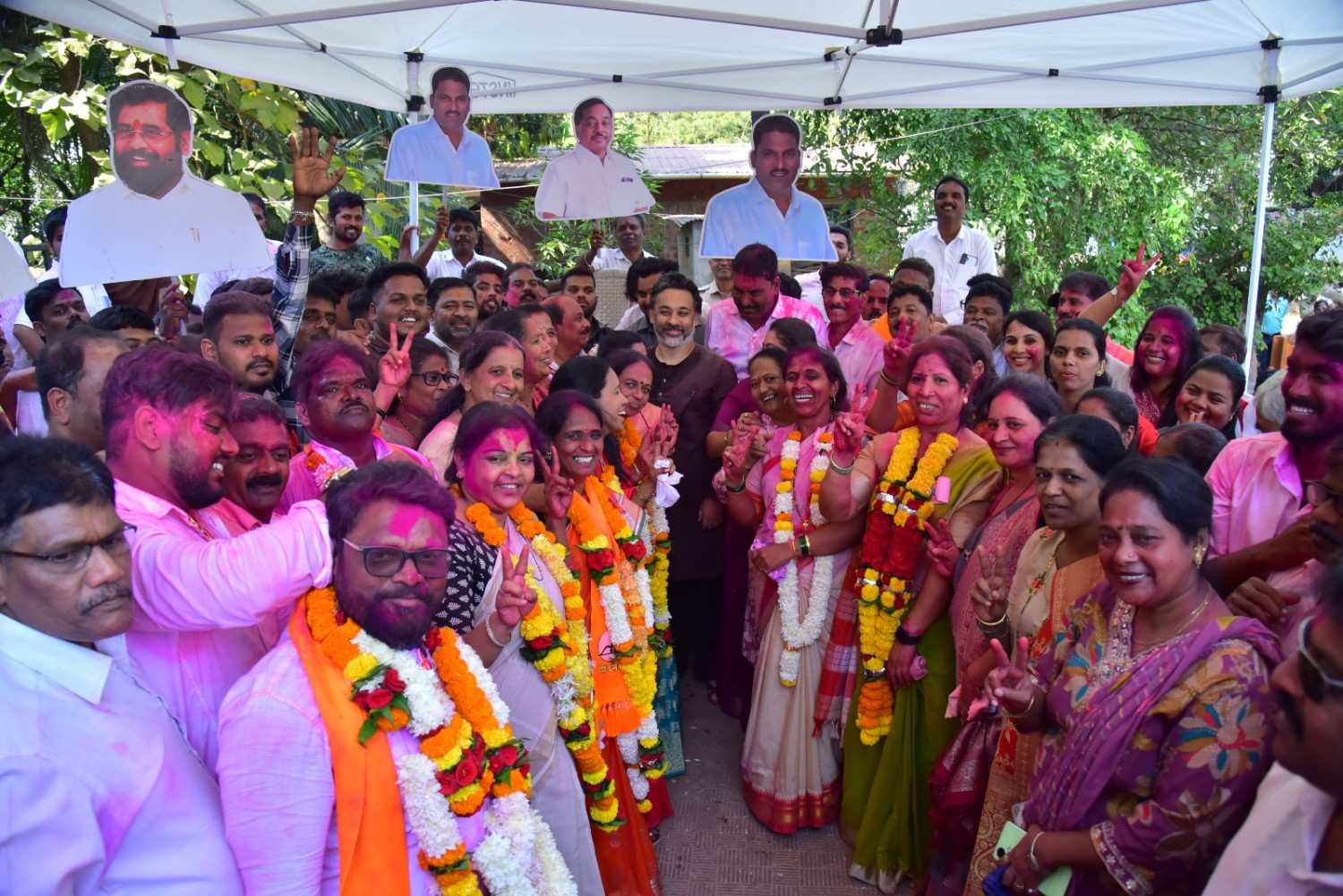 आमदार निलेश राणे यांच्या नेतृत्वात मालवण नगरपरिषदेवर 'शिवसेनेचा भगवा'