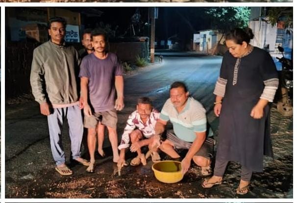 कार्यतत्पर शिवसेना नगरसेविका पूनम चव्हाण यांची तत्परता