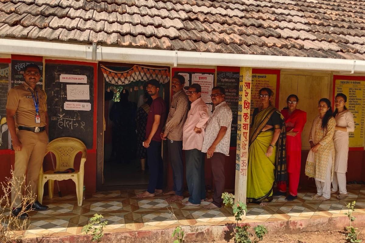 मालवण तालुक्यात सरासरी 59 टक्के मतदान