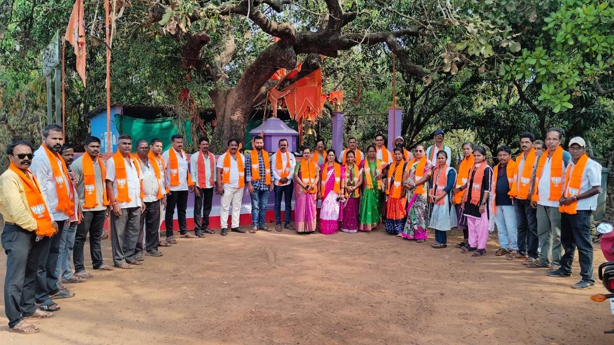 मसुरे जिल्हा परिषद मतदार संघात महायुतीचा झंझावाती प्रचार