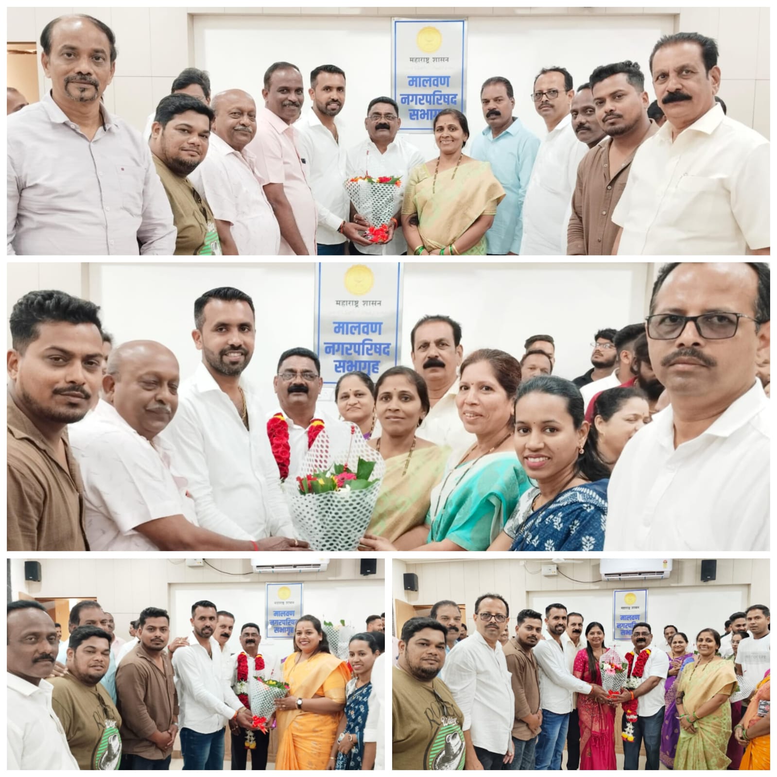 शिवसेना तालुकाप्रमुख मंदार लुडबे यांनी सर्व सभापती, उपसभापती यांचे केले अभिनंदन