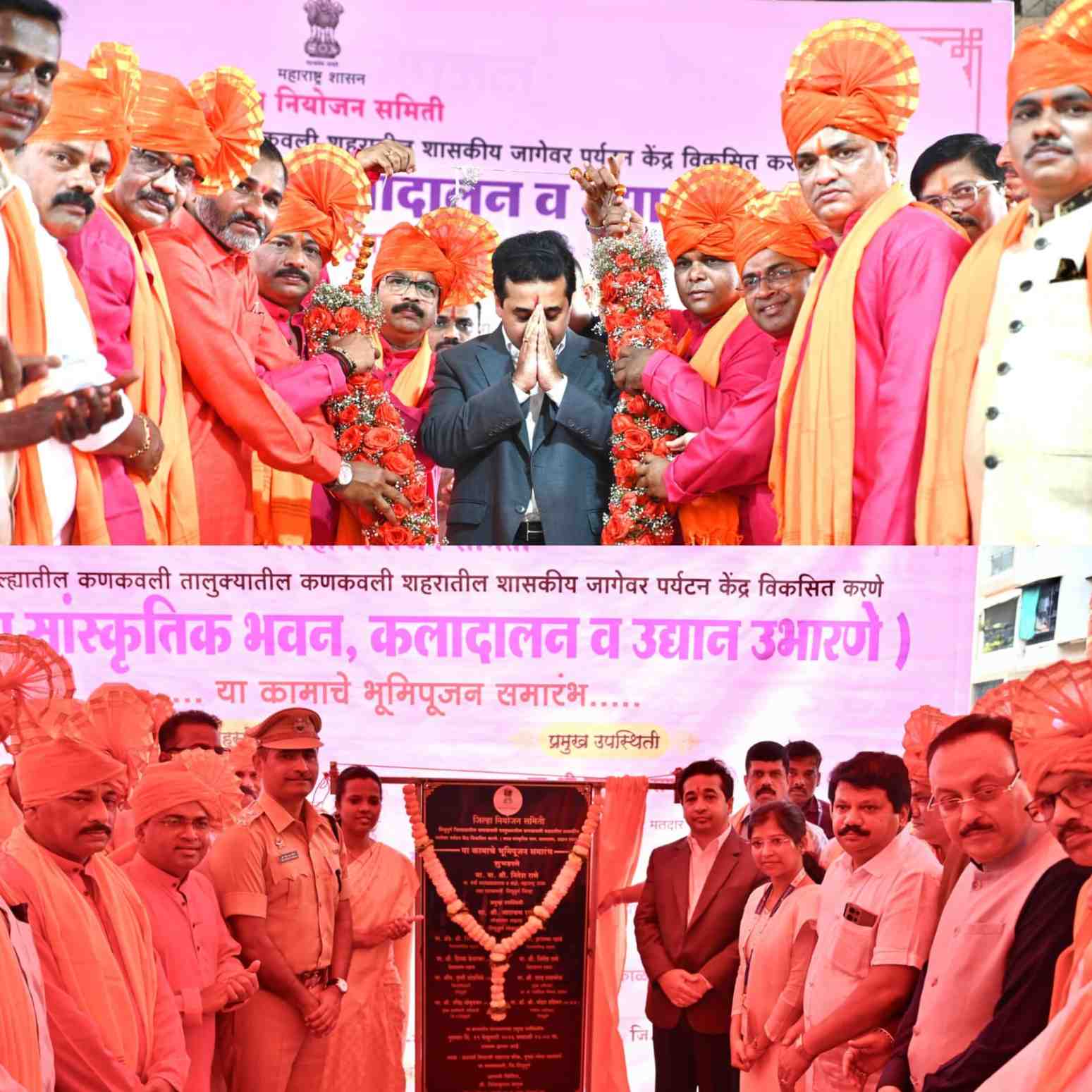 कणकवलीचे ‘मराठा सांस्कृतिक भवन’ वर्षभरात पूर्ण करणार – मंत्री नितेश राणे